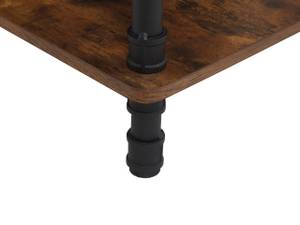 Table de chevet VERIL Noir - Marron - Bois manufacturé - 48 x 55 x 48 cm