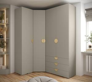 Garderobe Inova 4 Z6 Gold - Grau