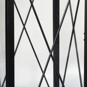 Schwarze Laternen im 3er Set Schwarz - Glas - Metall - 20 x 50 x 20 cm
