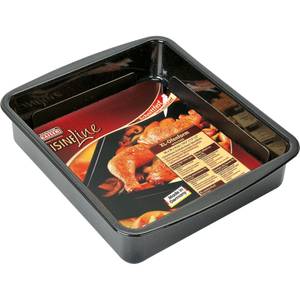 Auflaufform Cuisine Line Grau - Metall - 30 x 8 x 36 cm