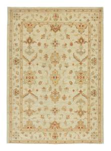 Ziegler Teppich - 209 x 146 cm - beige Beige - Kunststoff - 146 x 1 x 209 cm