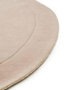 Tapis de laine Shape Blanc crème