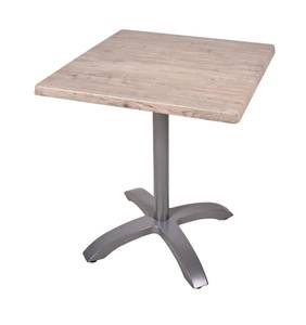 Bistrotisch Washington 6 Beige - Metall - 66 x 72 x 66 cm