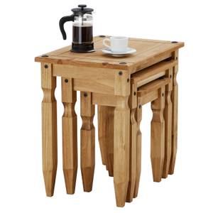 Tables gigognes SALSA Bois massif - 53 x 51 x 35 cm