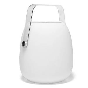 Lampe enceinte bluetooth MINI SO PLAY Blanc - Matière plastique - 18 x 25 x 18 cm