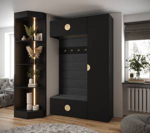 Garderobe Inova 4 Z19 Schwarz - Gold