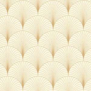 papier peint art déco 7331 Beige