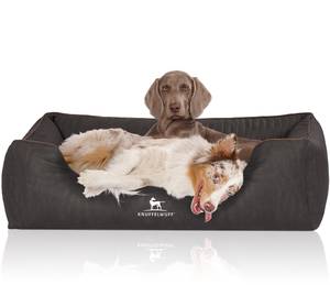 Orthopädisches Hundebett Tampa Schwarz - 75 x 25 x 105 cm