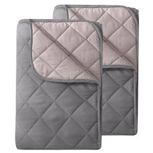 2er Set Sommer Steppbett 135x200 grau Grau - 135 x 200 cm