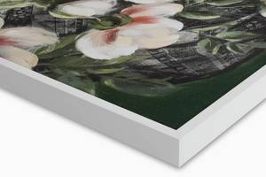 Acrylbild handgemalt Spell of Nature Schwarz - Massivholz - Textil - 60 x 90 x 4 cm