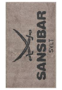 Badteppich "Sansibar", Hoch-Flor 20 mm Grau - Textil - 70 x 2 x 120 cm