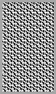 Badläufer Grau - Textil - 70 x 1 x 120 cm