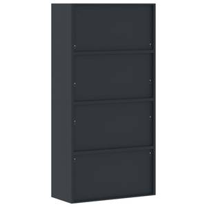 Aktenschrank 299865-2 Anthrazit - Höhe: 180 cm