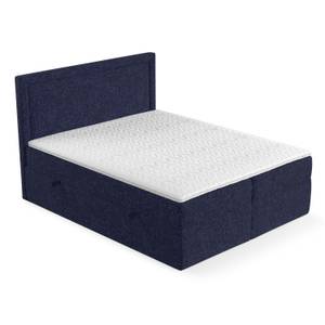 Boxspringbett Tribeca Blau - Breite: 200 cm