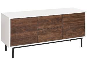 Sideboard OKLAND Eiche Dunkel - Weiß