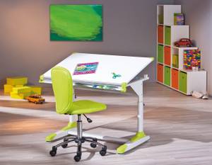 Schreibtisch Color Weiß - Holz teilmassiv - 100 x 69 x 66 cm