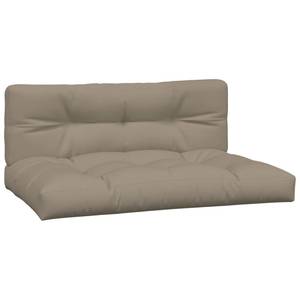 Coussin de palette (lot de 2) 3005164-5 Taupe