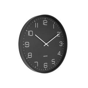 Horloge murale Lofty Fer - Noir