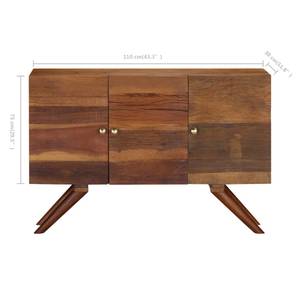 Sideboard 246674 Braun - Massivholz - 30 x 75 x 110 cm