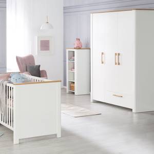 Babyzimmer Set Ava 2-teilig Weiß - Holzwerkstoff