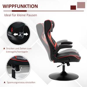 Gaming Stuhl ergonomisch 921-358RD Rot