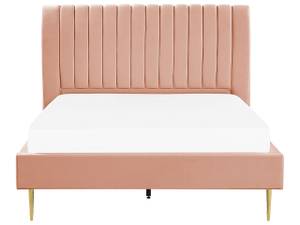 Doppelbett MARVILLE Gold - Pfirsich - Pink - Breite: 162 cm