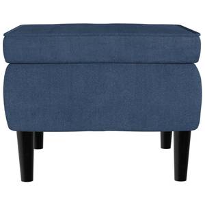 Sessel mit Hocker 3006422-2 Blau