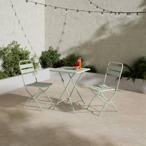 Pack 2 chaises de jardin Perla Vert