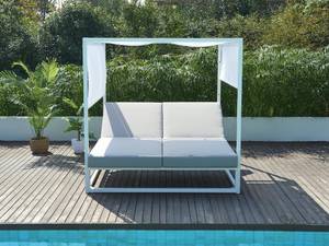 Sonnenliege LIVADIS Grau - Metall - 195 x 195 x 195 cm