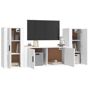 TV-Schrank 3er Set D217 Weiß