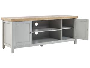 Meuble TV HAMP Gris - Bois manufacturé - 130 x 51 x 39 cm