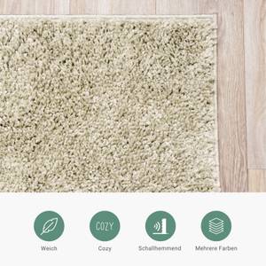 Teppich Hochflor Lofty Mint - 80 x 150 cm