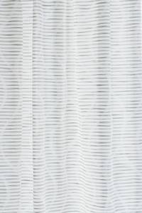 Vorhang grau Streifen Wohnzimmer Grau - Textil - 140 x 245 x 1 cm
