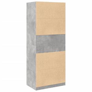 Kleiderschrank 298537-1 Beton Dekor - Breite: 80 cm