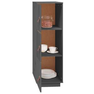 Highboard DE4441 Grau - Massivholz - 40 x 109 x 34 cm