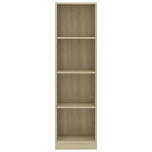 Bücherregal 3016500-4 Eiche Sonoma Dekor - 40 x 142 cm