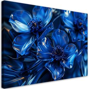 KUNSTDRUCK Sapphire Prism Blossoms 2 120 x 80 cm