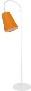 Lampadaire pour chambre d'enfant BANTA Orange - Blanc - Métal - Textile - 30 x 150 x 56 cm