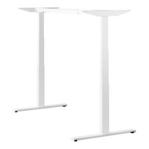 Höhenverstellbarer Tisch Easydesk Massiv Breite: 140 cm - Weiß