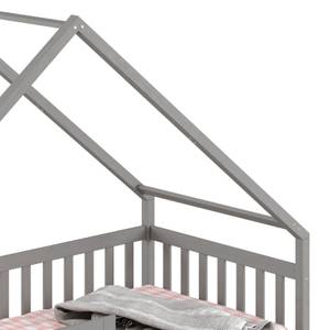 Lit cabane ALVA 90x190 cm Gris