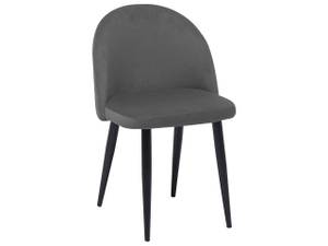 Chaise de salle à manger VISALIA Noir - Gris