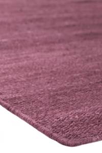 Kurzflorteppich Rainbow Kelim Violett - Rot - Naturfaser - Textil - 200 x 1 x 290 cm