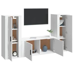 TV-Schrank 3er Set D862 Weiß