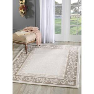 Tapis salon ASTA 120x160 marron 120 x 160 cm