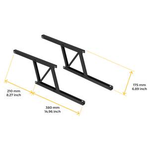 Hebemechanismen für Couchtisch 2er-Set Tiefe: 39 cm