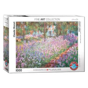 Puzzle Monets Garten 1000 Papier - 26 x 6 x 36 cm