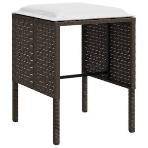 Sofagarnitur Braun - Polyrattan - 50 x 71 x 90 cm