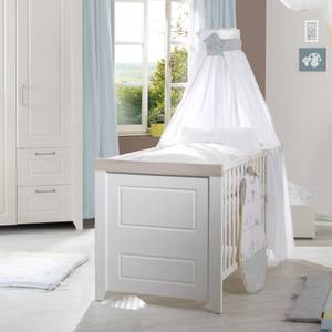 Set de chambre bébé Felicia 2 pcs Blanc - Bois manufacturé