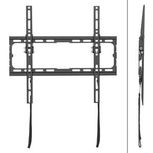 TV Wandhalterung für 32-70" Fernseher Schwarz - Metall - 6 x 42 x 45 cm