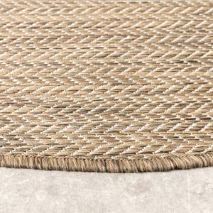 In- & Outdoor Teppich R Malta Arrow Creme - 100 x 100 cm